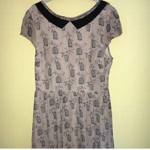 Bird Cage Patterned Dress!
